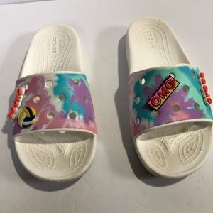 Crocs Tye Dyed Slides